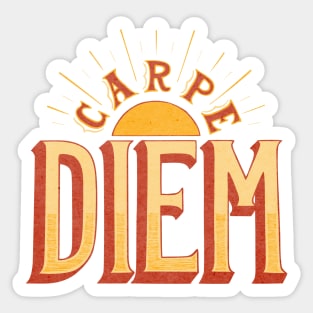 Carpe Diem Sticker